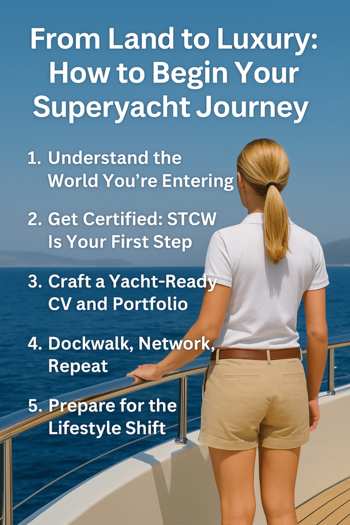 From Land to Luxury How to Begin Your Superyacht Journey mage image post