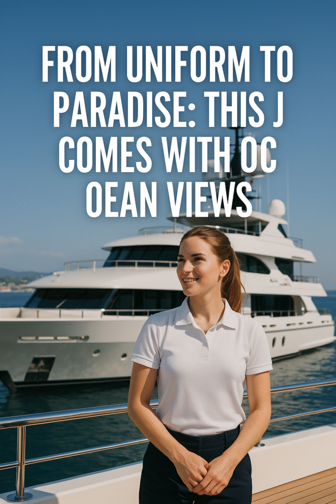 From Uniform to Paradise This Job Comes With Ocean Views