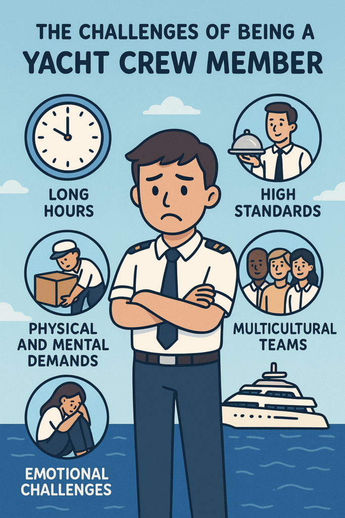The Challenges Of Being A Yacht Crew Member